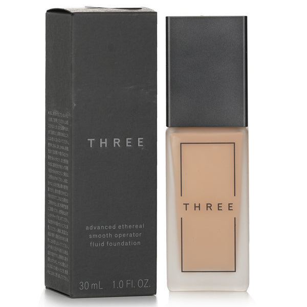スリー THREE  アドバンスド エセリアル スムース オペレーター フルイド ファンデーション SPF40 - # 204   30ml/1oz