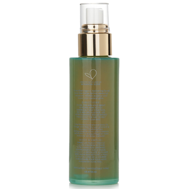 コラ オーガニックス  ミンティ ミネラル ハイドレーション ミスト   100ml/3.38oz