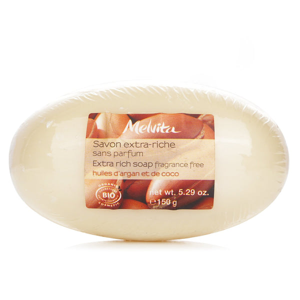 メルヴィータ  アルガンオイル配合エクストラリッチソープ - 無香料   150ml/5.29oz