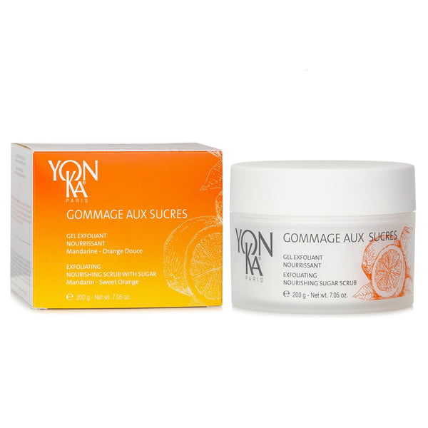 ヨンカ  Gommage Aux Sucres Nourishing Scrub with Sugar - Mandarin   200ml/8.19oz