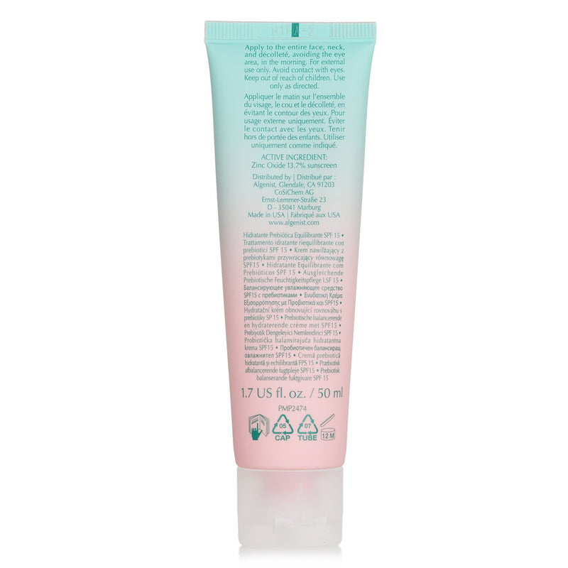 アルゲニスト  アライブ プレバイオティック バランシング モイスチャライザー SPF 15   50ml/1.7oz