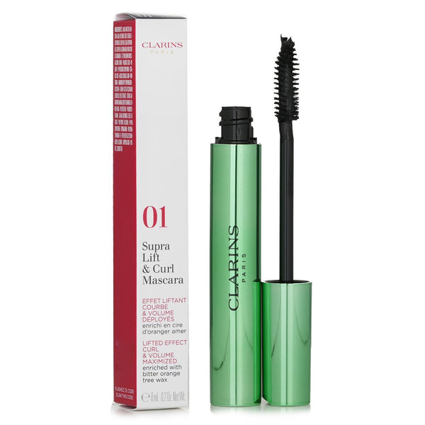 クラランス  スープラ リフト&カール マスカラ - # 01 インテンス ブラック   8ml/0.2oz