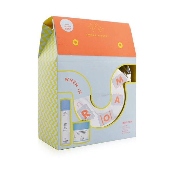 ドランクエレファント  ローミングセット: プロティニ ポリペプチド クリーム 50ml+ B-ヒドラ インテンシブ ハイドレーション セラム 50ml   2pcs