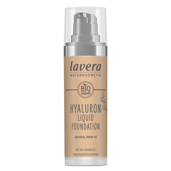 ラヴェーラ  ヒアルロン リキッド ファンデーション - # 01 ナチュラル アイボリー   30ml/1oz