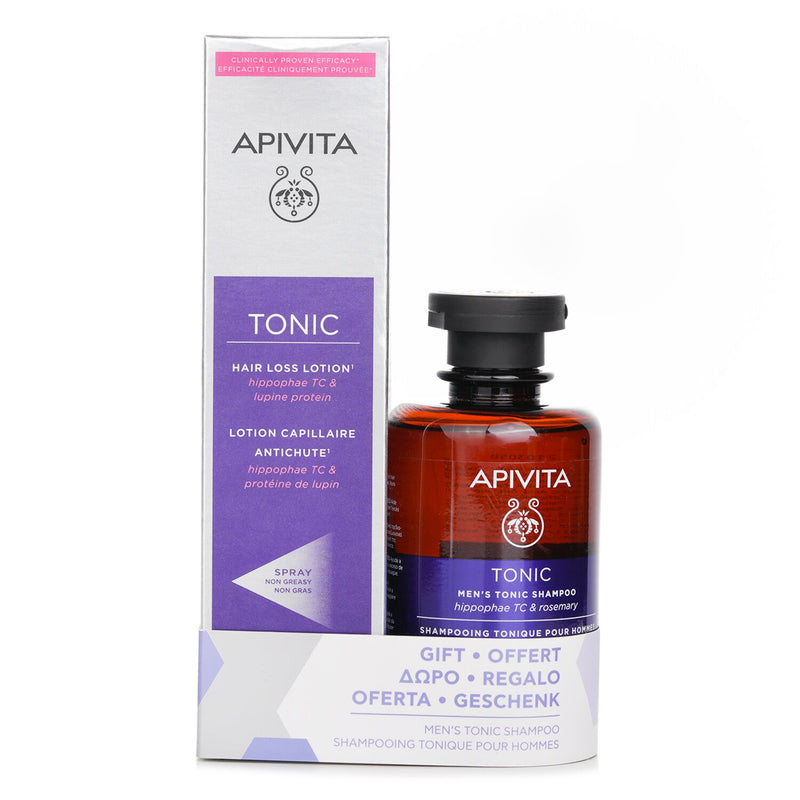 アピヴィータ  Hair Loss Lotion with Hippophae TC & Lupine Protein 150ml FREE Men's Tonic Shampoo 250ml   2pcs