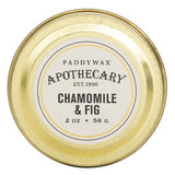 パディワックス  Apothecary Candle - Chamomile & Fig   56g/2oz