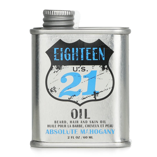 18.21 Man Made  Beard, Hair and Skin Oil - # Absolute Mahogany   60ml/2oz