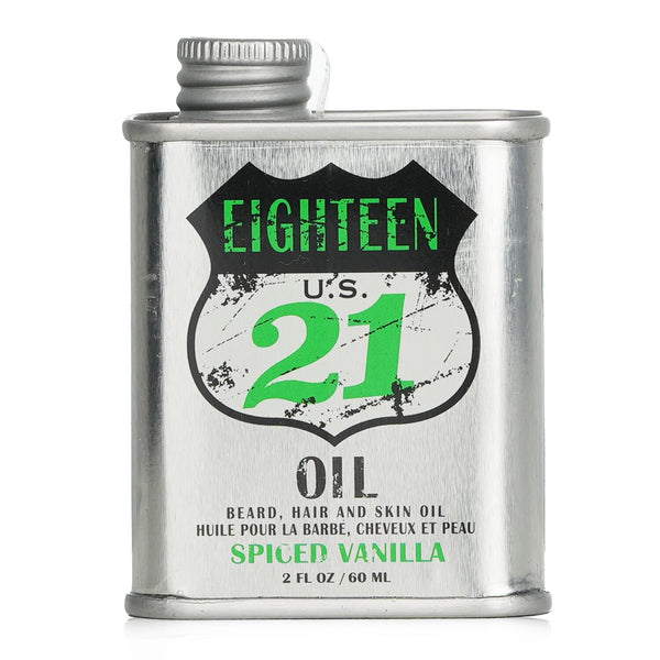 18.21 Man Made  Beard, Hair and Skin Oil - # Spiced Vanilla   60ml/2oz