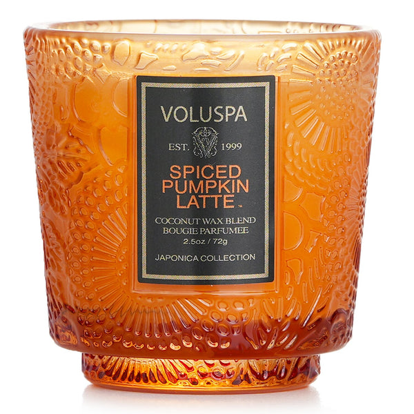 ボルスパ  Petite Pedestal Candle - Spiced Pumpkin Latte   72g/2.5oz