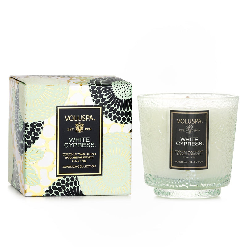ボルスパ  Petite Pedestal Candle - White Cypress   72g/2.5oz