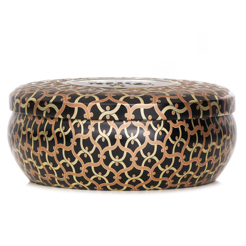 ボルスパ  3 Wick Decorative Tin Candle - Burning Woods   340g/12oz