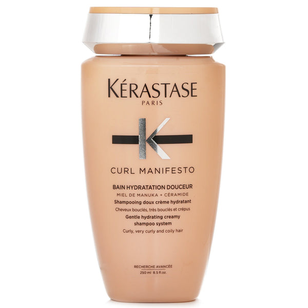 ケラスターゼ  Curl Manifesto Bain Hydratation Douceur Gentle Hydrating Creamy Shampoo (For Curly, Very Curly & Coily Hair)   250ml/8.5oz