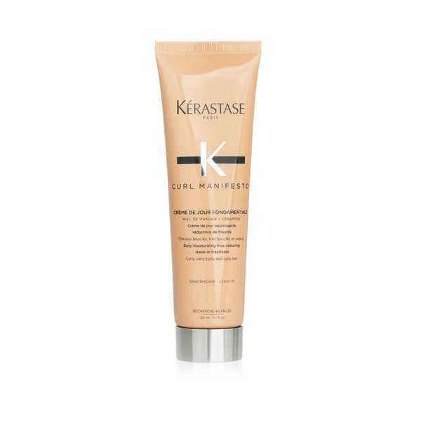 ケラスターゼ  Curl Manifesto Creme De Jour Fondamentale Hair Cream Daily Moisturizing Frizz-Reducing Leave-in Treatment - For Curly Hair   150ml/5.1oz