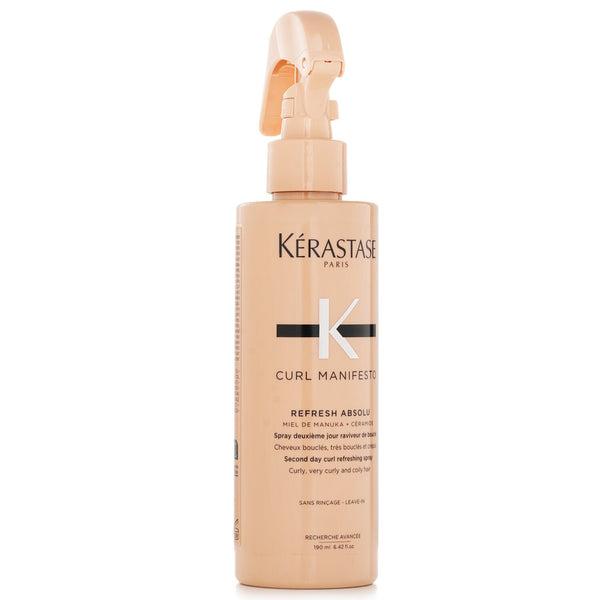 ケラスターゼ  Curl Manifesto Refresh Absolu Second Day Curl Refreshing Spray (For Curly, Very Curly & Coily Hair)   190ml/6.4oz