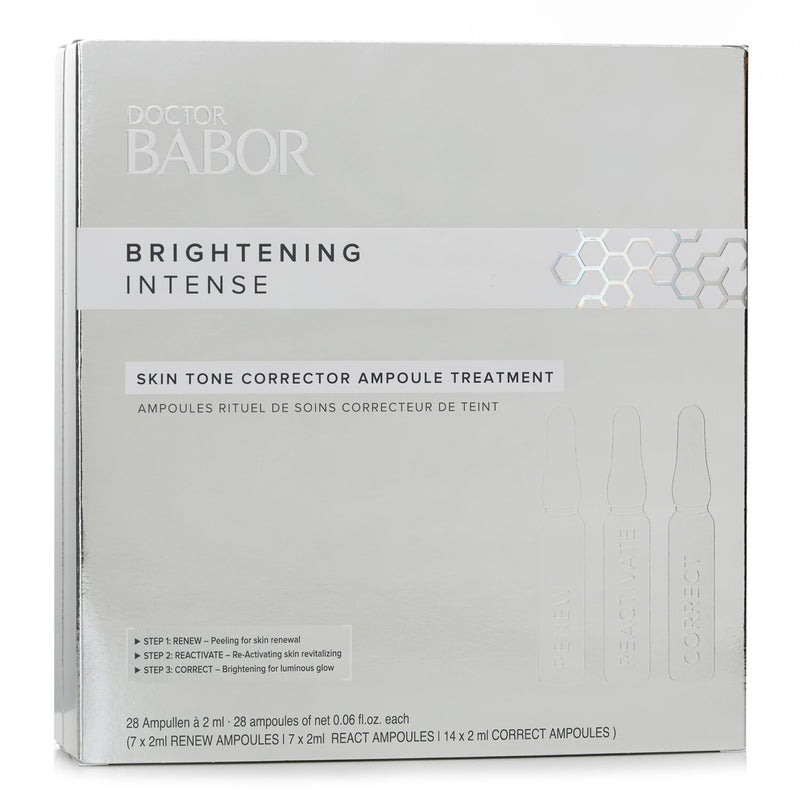 バボール  Doctor Babor Brightening Intense Skin Tone Corrector Ampoule Treatment   28x2ml/0.06oz