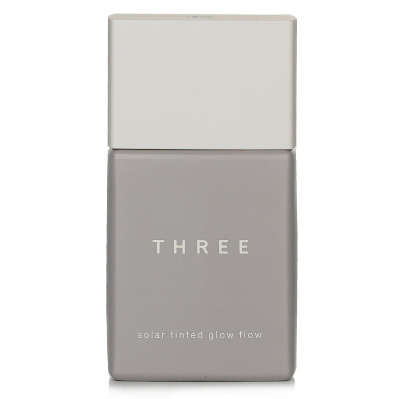スリー THREE  ソーラー ティンテッド グロウ フロー リキッド ファンデーション SPF 50 - # 01   30ml/1oz