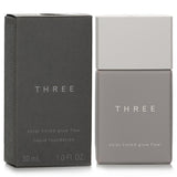 スリー THREE  ソーラー ティンテッド グロウ フロー リキッド ファンデーション SPF 50 - # 02   30ml/1oz