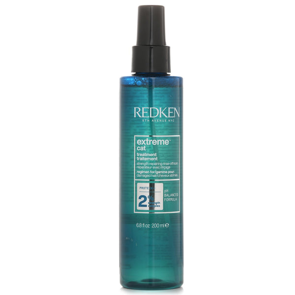 レッドケン  Extreme Cat Protein Strength Repairing Rinse-Off Treatment  (For Damaged Hair)   200ml/6.8oz