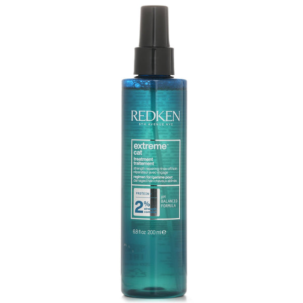 レッドケン  Extreme Cat Protein Strength Repairing Rinse-Off Treatment  (For Damaged Hair)   200ml/6.8oz