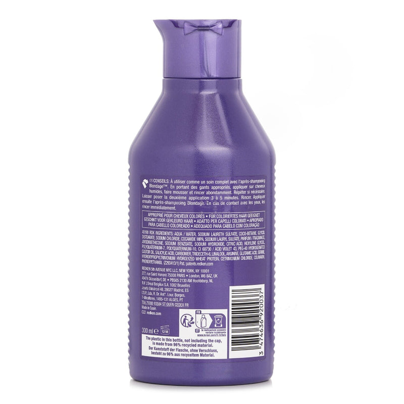 レッドケン  Color Extend Blondage Violet Pigment Shampoo (For Blonde Hair)   300ml/10.1oz