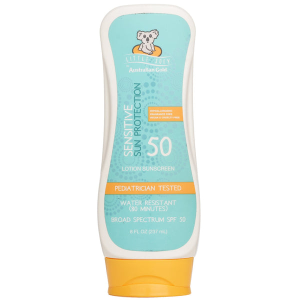 オーストラリアンゴールド  リトル ジョーイ ローション サンスクリーン SPF 50 (センシティブ サン プロテクション)   237ml/8oz