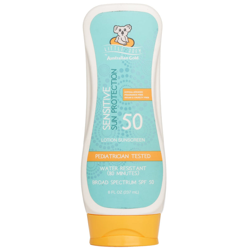 オーストラリアンゴールド  リトル ジョーイ ローション サンスクリーン SPF 50 (センシティブ サン プロテクション)   237ml/8oz