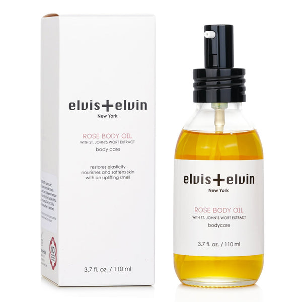 エルヴィス + エルヴィン  ローズボディオイル   110ml/3.7oz