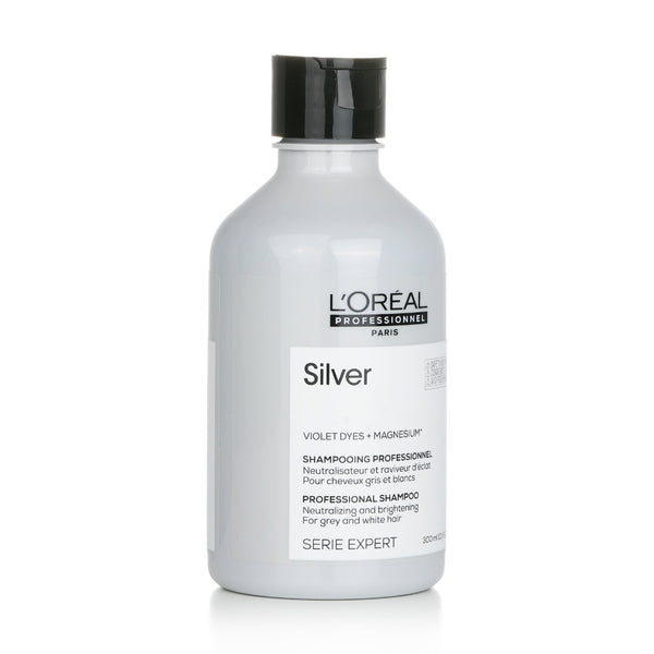 ロレアル  Professionnel Serie Expert - Silver Violet Dyes + Magnesium Neutralising and Brightening Shampoo (For Grey and White Hair)   300ml/10.1oz