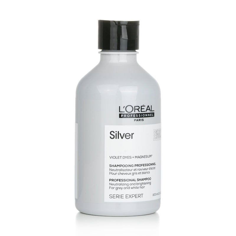 ロレアル  Professionnel Serie Expert - Silver Violet Dyes + Magnesium Neutralising and Brightening Shampoo (For Grey and White Hair)   300ml/10.1oz