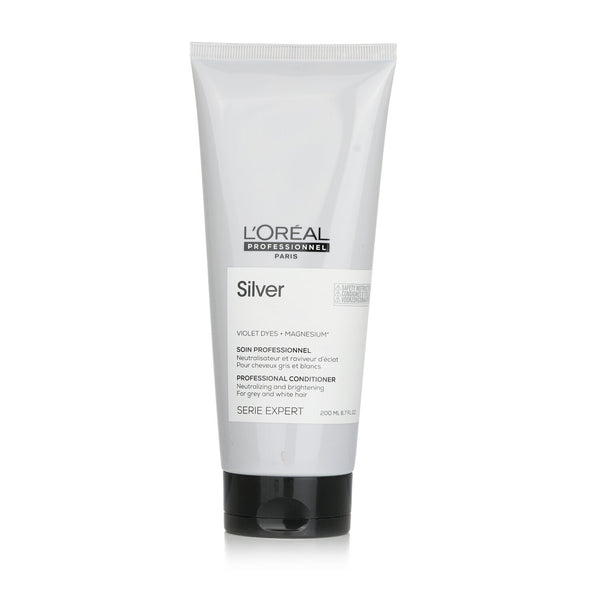ロレアル  Professionnel Serie Expert - Silver Violet Dyes + Magnesium Neutralising and Brightening Conditioner (For Grey and White Hair)   200ml/6.7oz