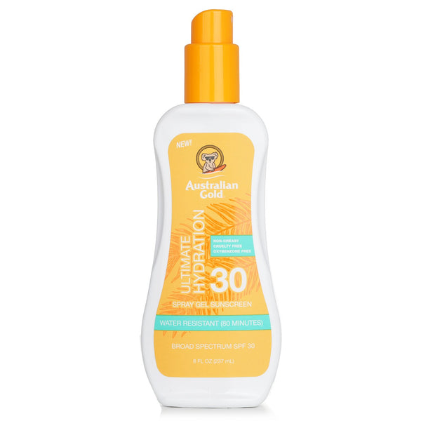 オーストラリアンゴールド  スプレー ジェル サンスクリーン SPF 30 (アルティメット ハイドレーション)   237ml/8oz