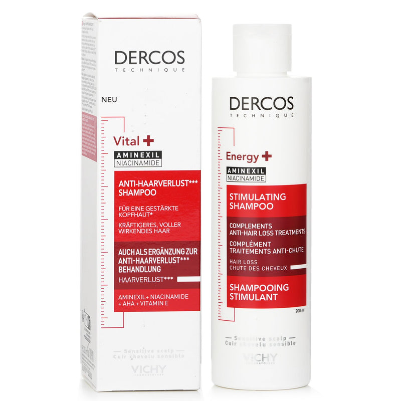 ヴィシー  Dercos Energising Shampoo - Targeted Hairloss   200ml/6.7oz