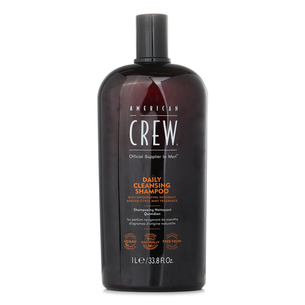 アメリカンクルー  Men Daily Cleansing Shampoo (For Normal To Oily Hair And Scalp)   1000ml/33.8oz