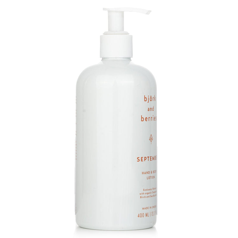 ビヨルク & ベリーズ  September Hand & Body Lotion   400ml/13.5oz