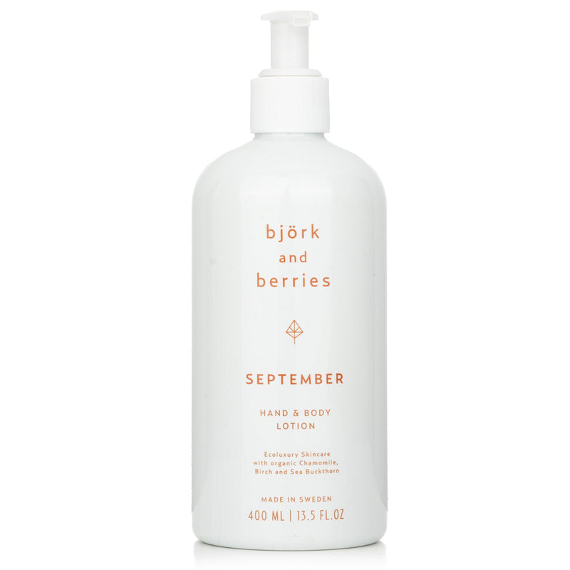 ビヨルク & ベリーズ  September Hand & Body Lotion   400ml/13.5oz