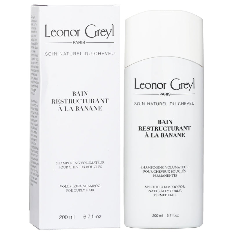 レオノール・グレイール  Bain Restructurant A La Banane Volumizing Shampoo For Curly Or Permed Hair   200ml/6.7oz