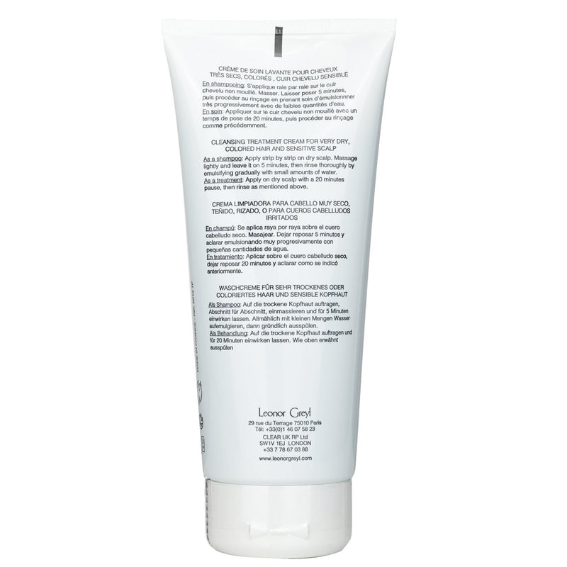 レオノール・グレイール  Creme Aux Fleurs Cleansing Treatment Cream Shampoo (For Very Dry Hair & Sensitive Scalp)   200ml/7oz