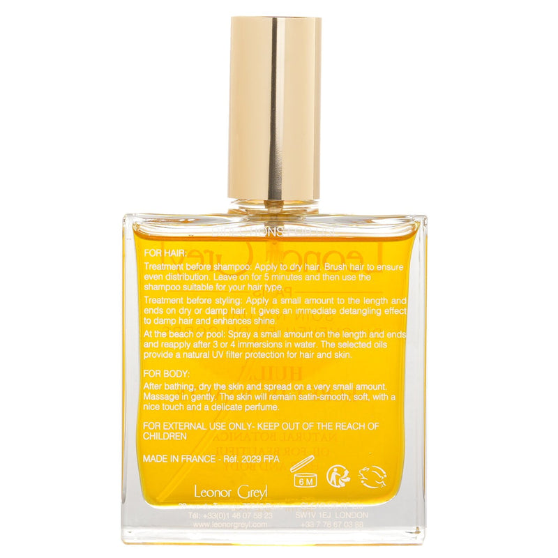 レオノール・グレイール  L'Huile Secret De Beaute Natural Botanical Oils For Hair & Body   95ml/3.2oz