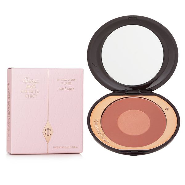 シャーロット・ティルブリー  Cheek To Chic Swish & Glow Blusher - # Pillow Talk Intense   8g/0.28oz