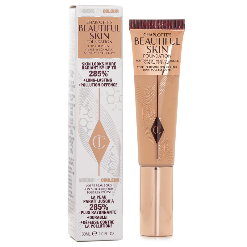シャーロット・ティルブリー  Charlotte's Beautiful Skin Foundation（シャーロット ビューティフルスキン ファンデーション） # 4 Warm   30ml/1oz