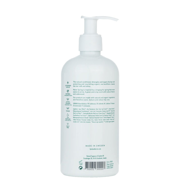 ビヨルク & ベリーズ  Never Spring Conditioner   400ml/13.5oz