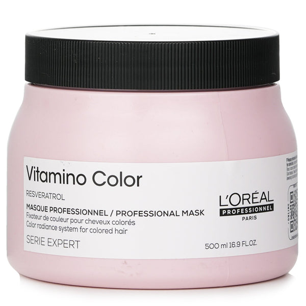 ロレアル  Professionnel Serie Expert - Vitamino Color Resveratrol Color Radiance System Mask (For Colored Hair) (Salon Product)   500ml/16.9oz