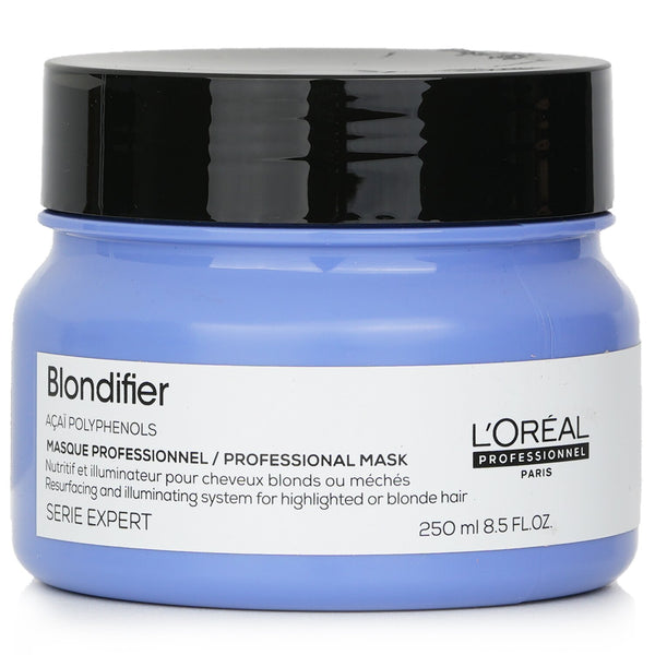 ロレアル  Professionnel Serie Expert - Blondifier Acai Polyphenols Resurfacing and Illuminating System Mask   250ml/8.5oz