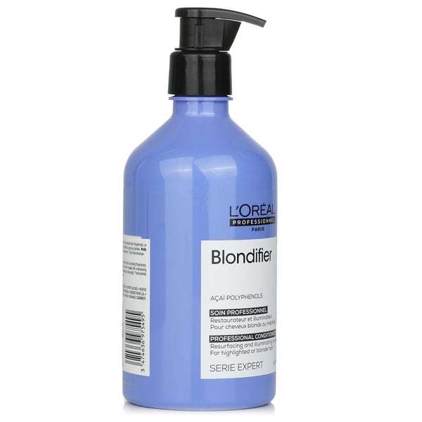 ロレアル  Professionnel Serie Expert - Blondifier Acai Polyphenols Resurfacing and Illuminating Conditioner (For Blonde Hair)   500ml/16.9oz