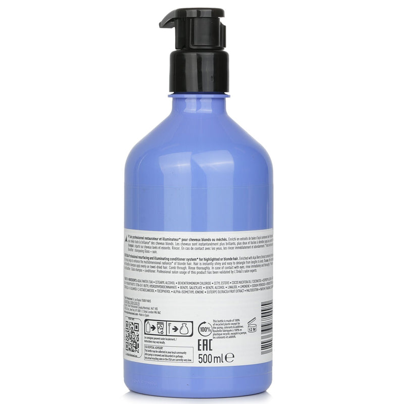 ロレアル  Professionnel Serie Expert - Blondifier Acai Polyphenols Resurfacing and Illuminating Conditioner (For Blonde Hair)   500ml/16.9oz