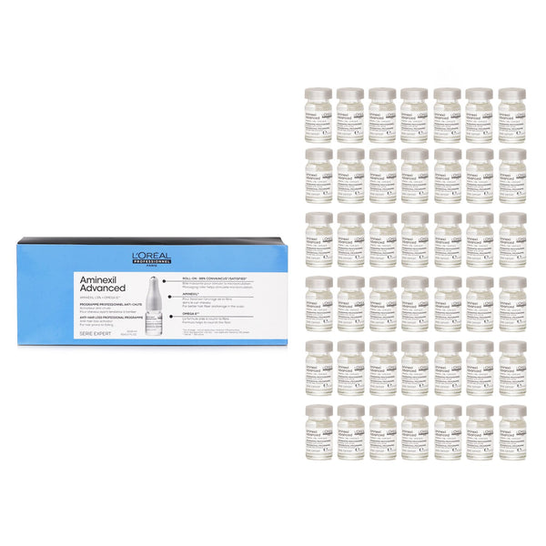 ロレアル  Professionnel Serie Expert - Aminexil Advanced Aminexil + Omega 6 Professional Programme Against Hair Loss   42x6ml/0.2oz