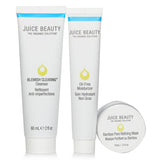 ジュースビューティ  Blemish Clearing Solutions Kit : Cleanser + Moisturizer + Mask + Washcloth (Unboxed)   3pcs+1cloth