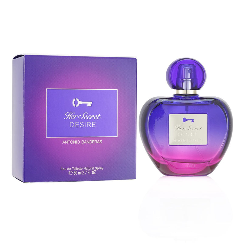 アントニオバンデラス  Her Secret Desire Eau De Toilette Spray   80ml/2.7oz