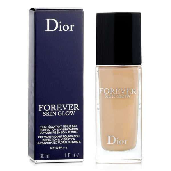ディオール  Dior Forever Skin Glow 24H Wear Radiant Foundation SPF 20 - # 1.5W Warm/Glow   30ml/1oz