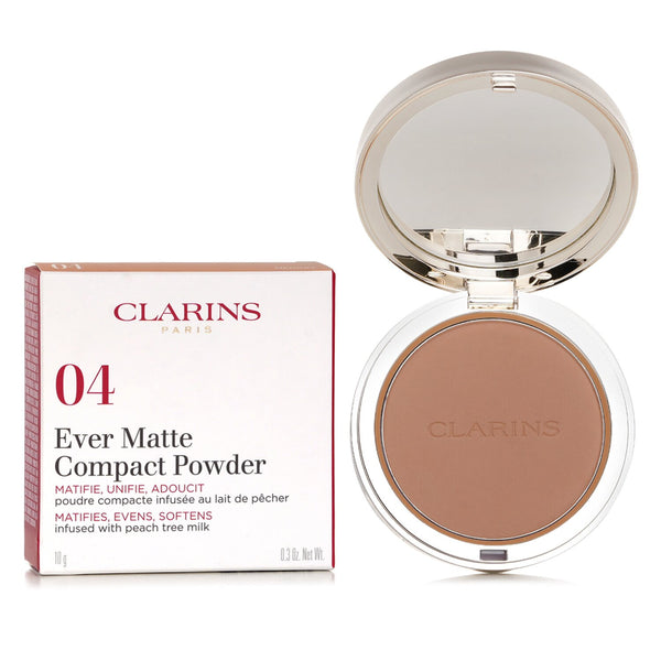 クラランス  エバー マット コンパクト パウダー - # 04 ミディアム   10g/0.3oz